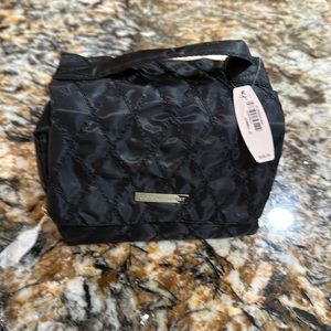 Black make up bag.
